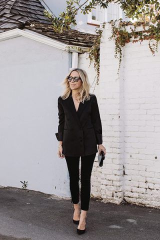 Look total black - Dal blog Damsel In Dior