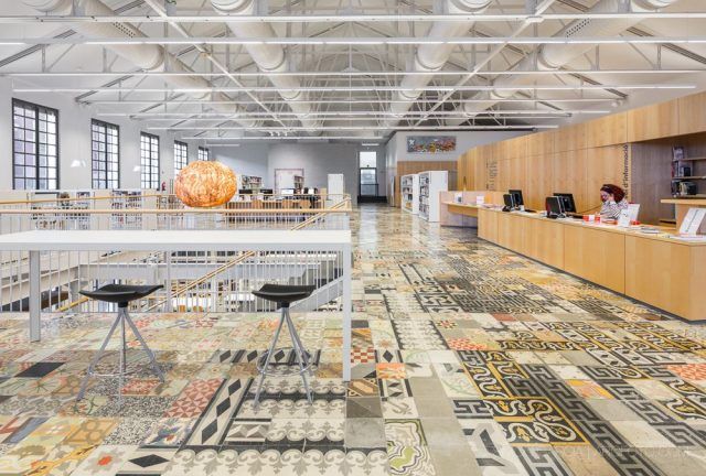 Biblioteca Can Manyer. Vilassar de Dalt. Spagna