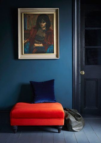 Arancione e blu
