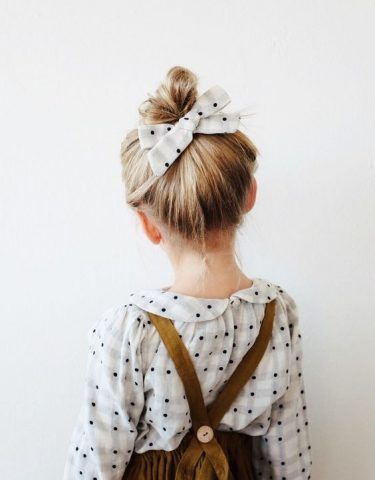 Chignon con fermaglio