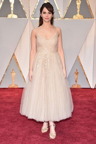 Felicity Jones in Dior