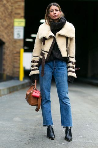 Montone e jeans