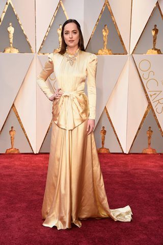 Dakota Johnson in Gucci