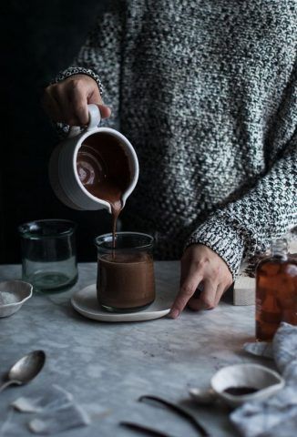 Una cioccolata calda