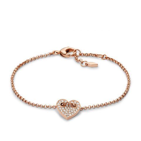 Bracciale con cuore €45 Fossil