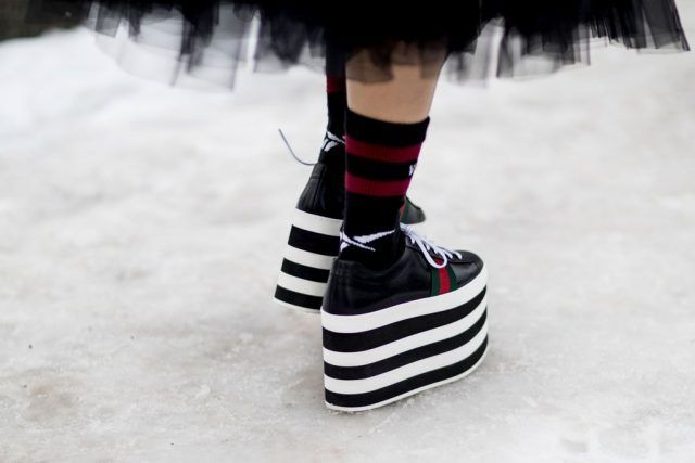 Sneakers con plateau