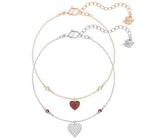 Braccialetto Set Crystal Wishes Heart €89 Swarovski