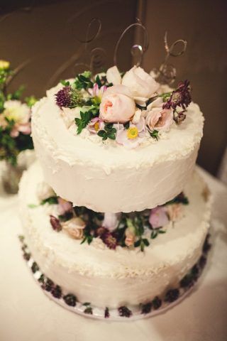 Cosparsa di fiori veri
