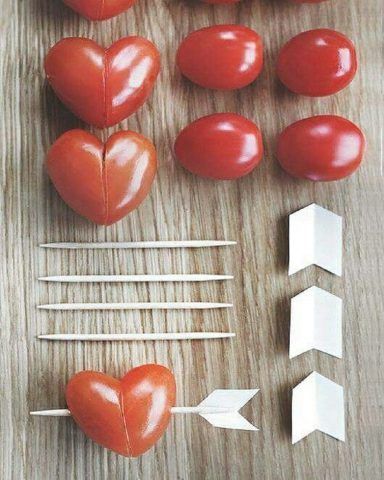 Frecce salate di pomodori ciliegini