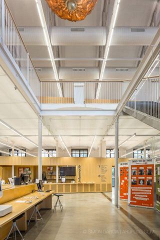 Biblioteca Can Manyer. Vilassar de Dalt. Spagna