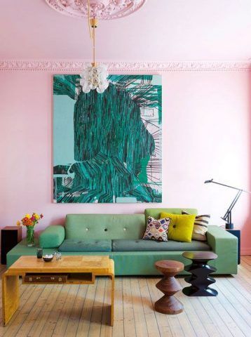 Verde e rosa