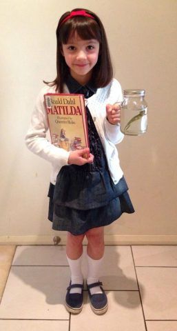 Costume di Carnevale fai da te: Matilda
