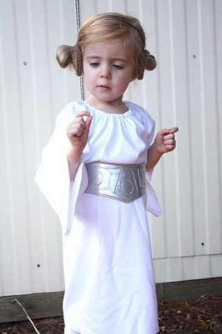 Costume di Carnevale fai da te: Principessa Leila