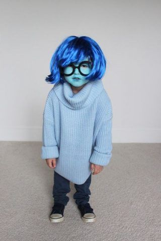 Costume di Carnevale fai da te: Tristezza