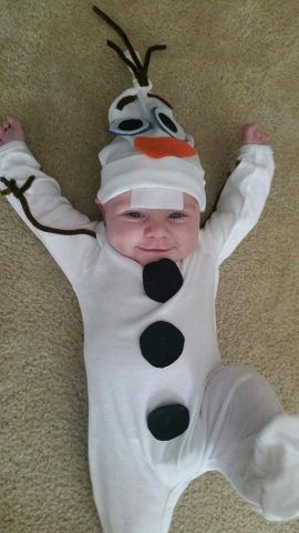 Costume di Carnevale fai da te: Olaf