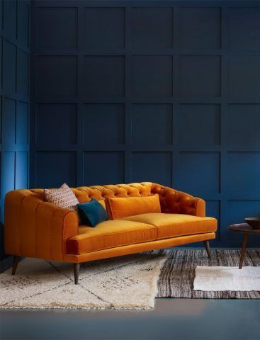 Arancio e blu