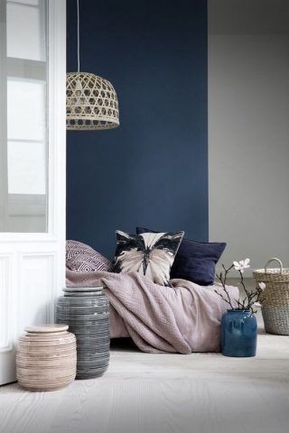 Blu e grigio