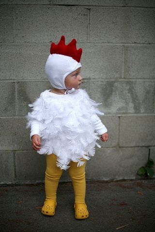 Costume di Carnevale fai da te: gallina