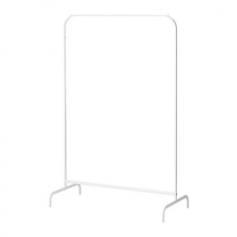 MULIG Stand appendiabiti, bianco € 9,99
