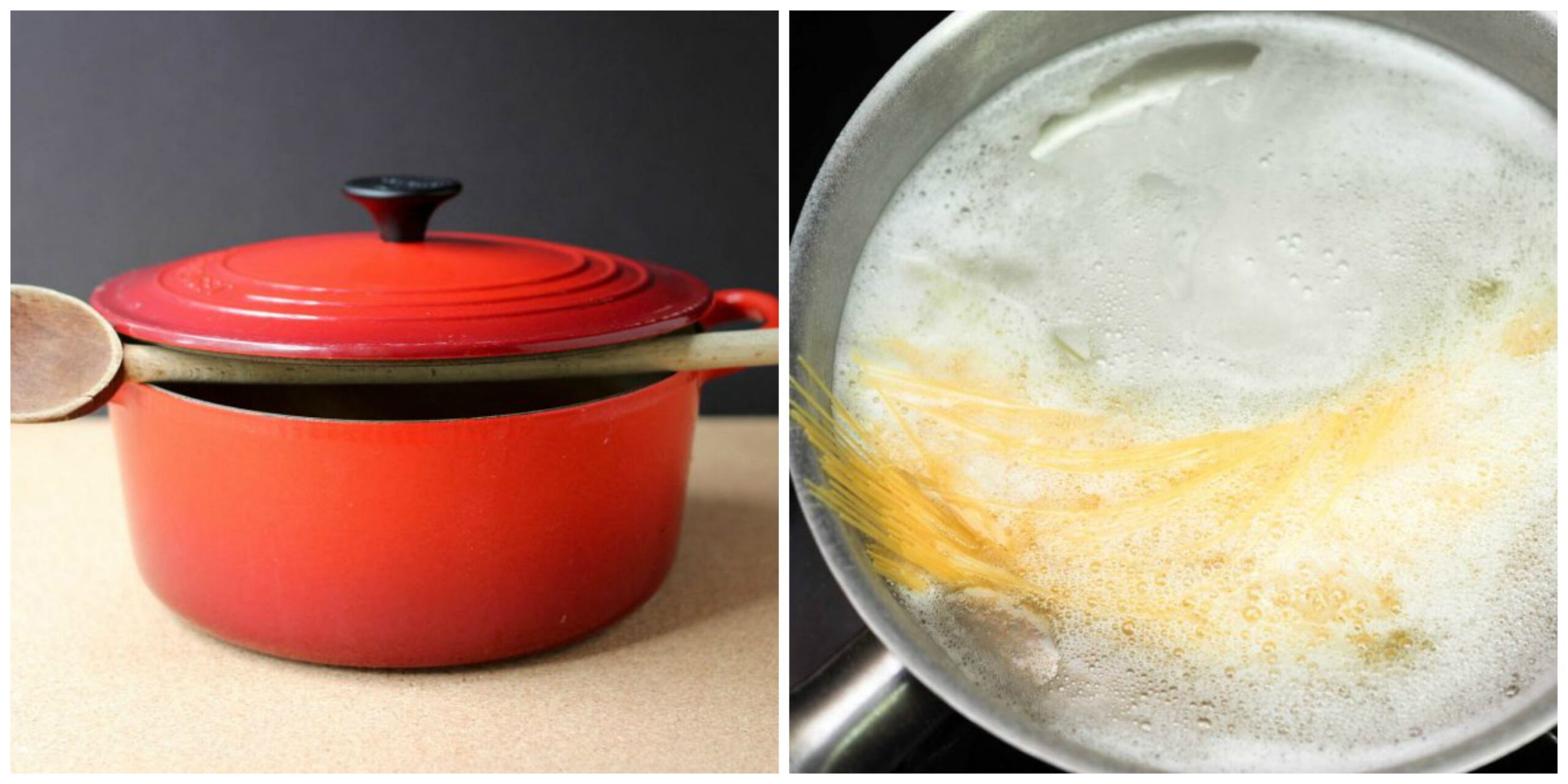 5 errori che commetti quando cuoci la pasta