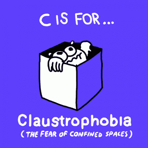 Claustrofobia, la paura dei luoghi chiusi