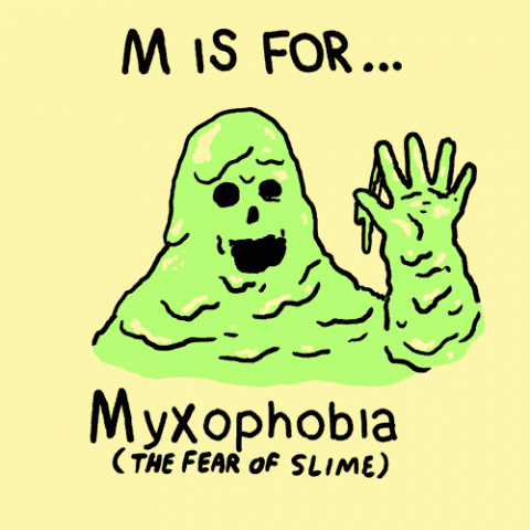 Myxofobia, la paura della bava