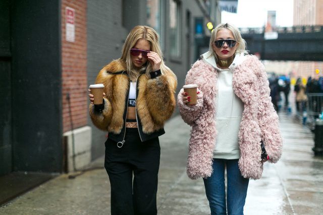 Must have street style: pelliccia