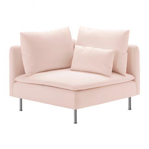 SÖDERHAMN Elemento modulare angolare, Samsta rosa pallido € 250