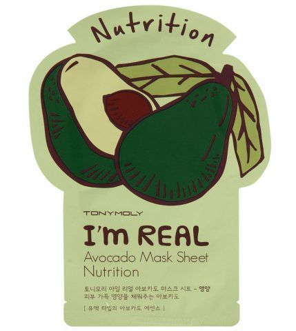 Tony Moly - Avocado Mask Sheet Nutrition-