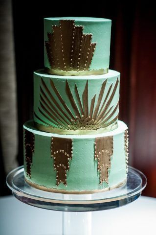 Torta verde e oro