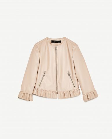 Giacca di pelle Zara €39.95