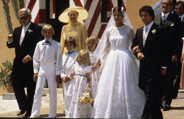 Carolina di Monaco e Philippe Junot