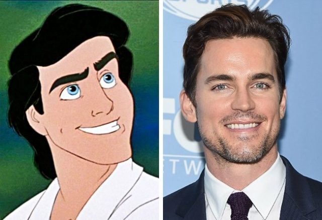 Il principe Eric e Matt Bomer