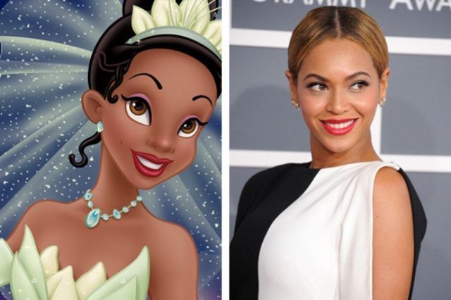 Tiana e Beyoncé