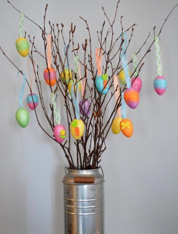Alberi di Pasqua fai da te