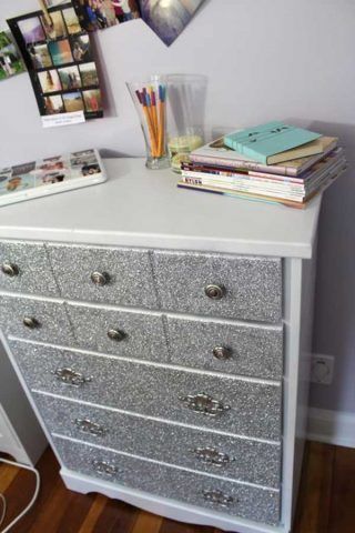 Cassettiera glitter