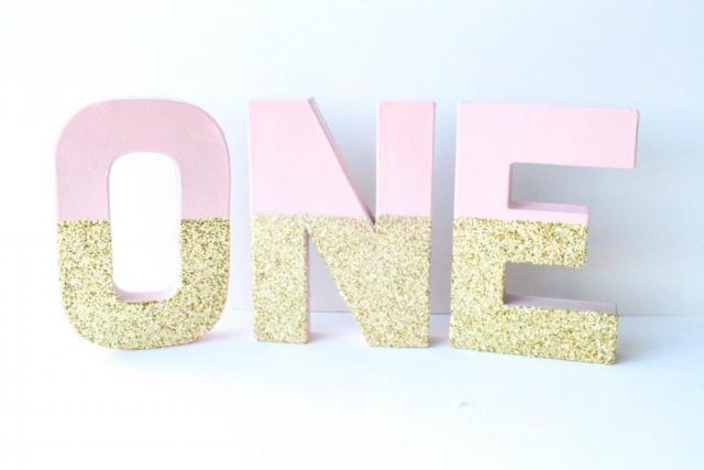 Scritte con glitter