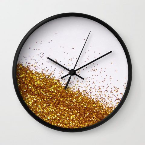 Orologio impreziosito da glitter
