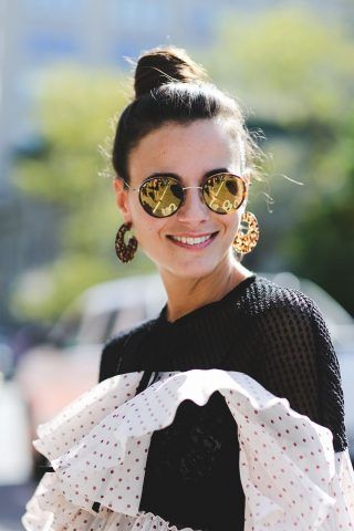 Chignon alto