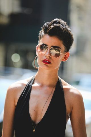 Pixie cut