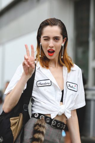 Capelli ad effetto bagnato