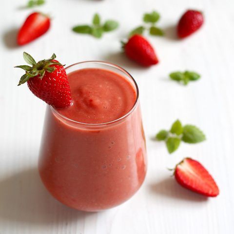 Smoothie alle fragole