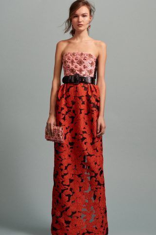 Spalle scoperte, Oscar de la Renta primavera-estate 2017