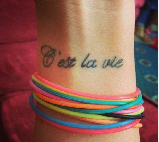 C'est la vie