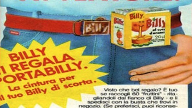 Il succo di frutta all'arancia Billy