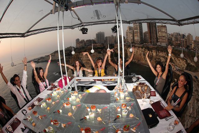 Dinner in the Sky a Beirut