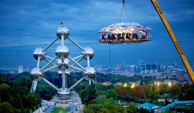 Dinner in the Sky a Bruxelles