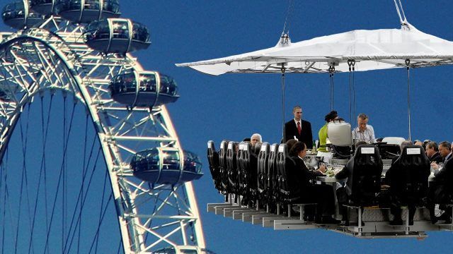 Dinner in the Sky a Londra