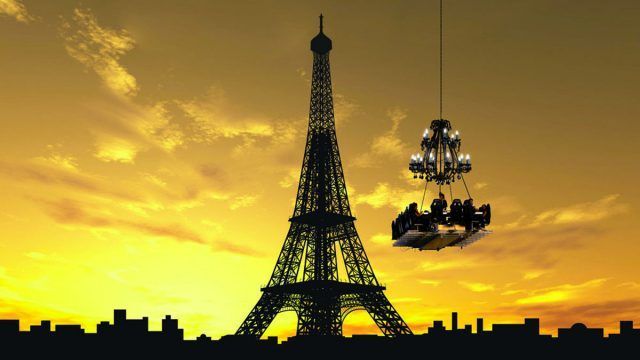 Dinner in the Sky a Parigi