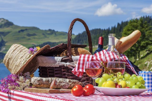 Pic nic in montagna